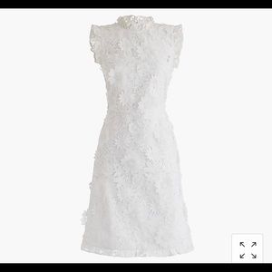J crew floral appliqué dress NWT size 12